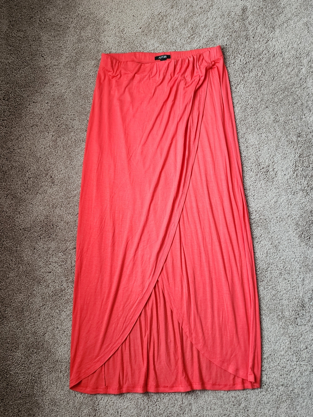 Apt. 9 Coral Wrap Maxi Skirt